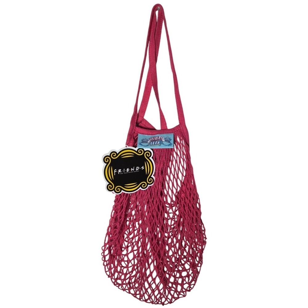 NWT Friends Central Perk Knit Bag CultureFly Exclusive TV Show Reusable Shopping